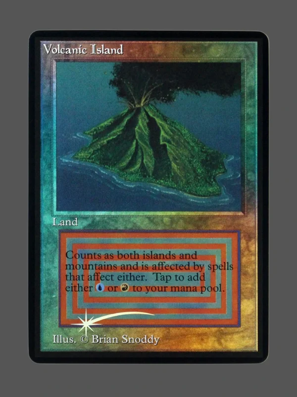 Volcanic Island Foil MTG Proxy | Vintage Masters