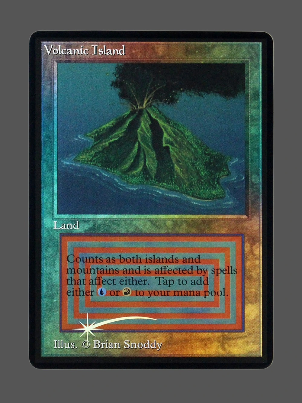 Volcanic Island Foil MTG Proxy | Vintage Masters Volcanic Island Foil MTG Proxy | Vintage Masters