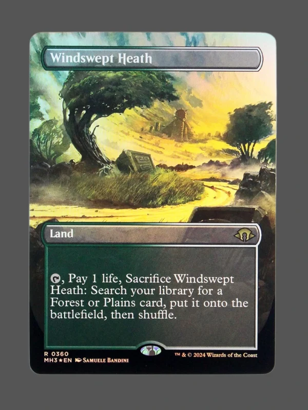 Windswept Heath Foil MTG Proxy | Modern Horizons 3