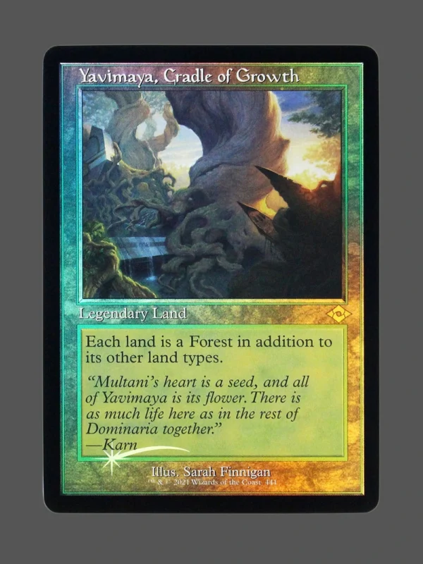 Yavimaya, Cradle of Growth Foil MTG Proxy