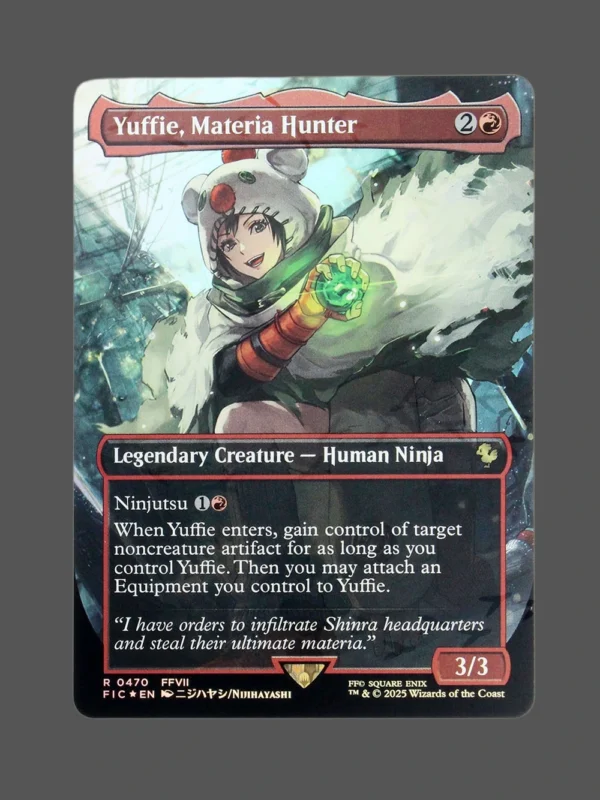 Yuffie, Materia Hunter Foil MTG Proxy