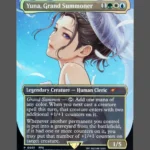 Yuna, Grand Summoner Foil MTG Proxy | PRM