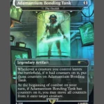 Adamantium Bonding Tank (The Ozolith) Foil MTG proxy card from Secret Lair Drop #1741