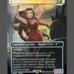 Aerith Gainsborough Foil MTG proxy card from Pro Tour Promos #001