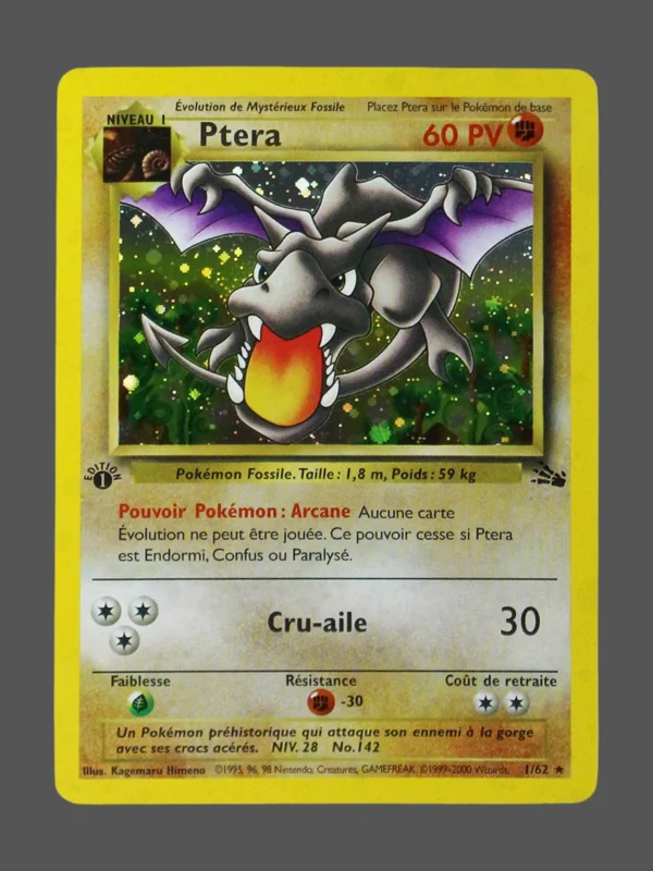 Aerodactyl Galaxy Foil Pokemon proxy card from Foil Galaxy FR #14