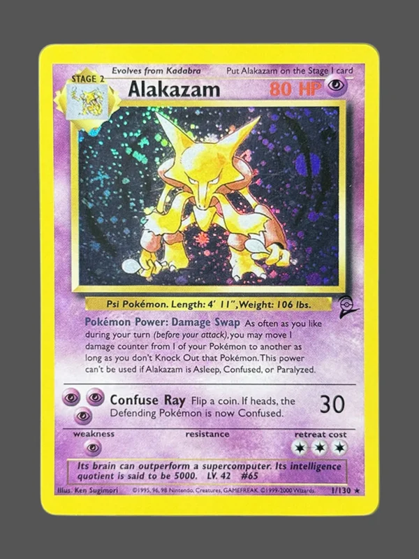 Alakazam Regular Pokemon proxy card from Base Set 2 #1
