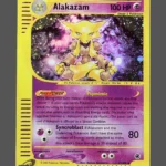Alakazam Regular Pokemon proxy card from Expedition #1
