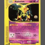 Alakazam Regular Pokemon proxy card from Skyridge #H1