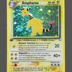 Ampharos Regular Pokemon proxy card from Neo Revelation #1