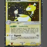 Ampharos ex Galaxy Foil Pokemon proxy card from EX Dragon #89