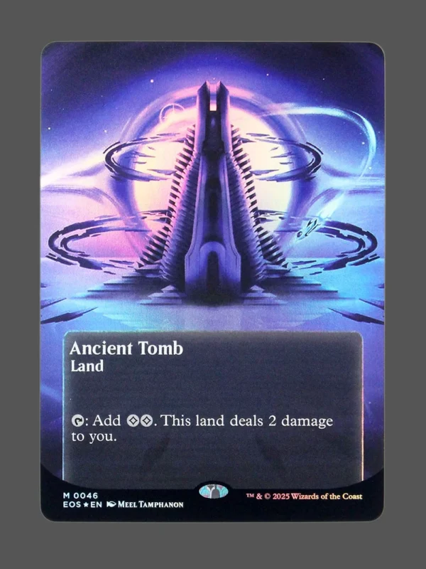 Ancient Tomb Foil MTG proxy card from Edge of Eternities: Stellar Sights #46