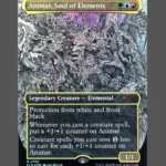 Animar, Soul of the Elements Foil MTG proxy card from Secret Lair Drop #2760