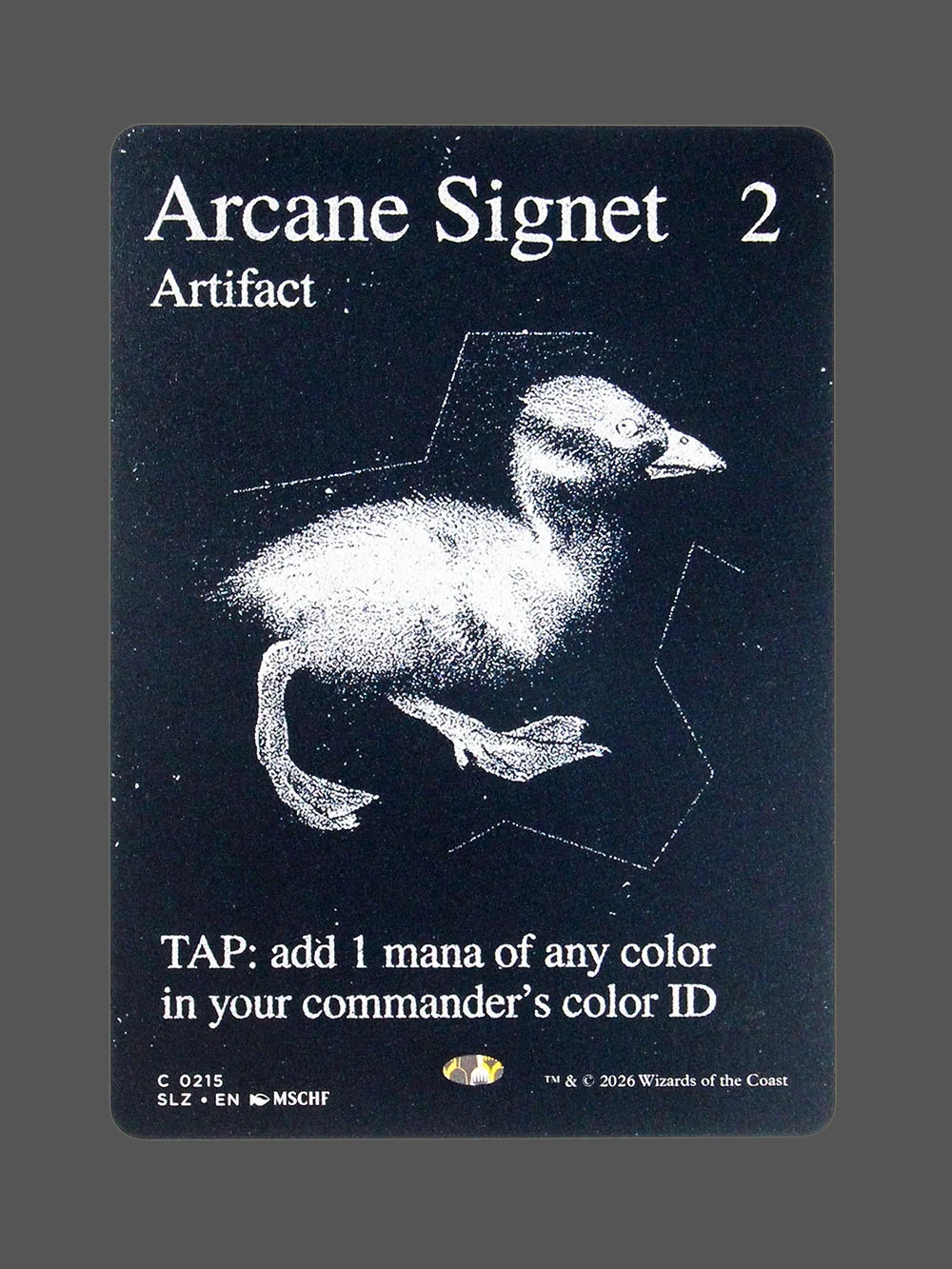 arcane-signet-215.webp Arcane Signet Holo MTG proxy card from The Zeta Set #215