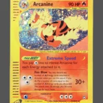 Arcanine Foil Pokemon proxy card from Aquapolis #H2