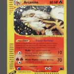 Arcanine Foil Pokemon proxy card from Skyridge #H2