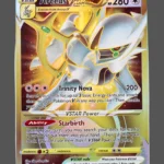 Arceus Regular Pokemon proxy card from Brilliant Stars #184