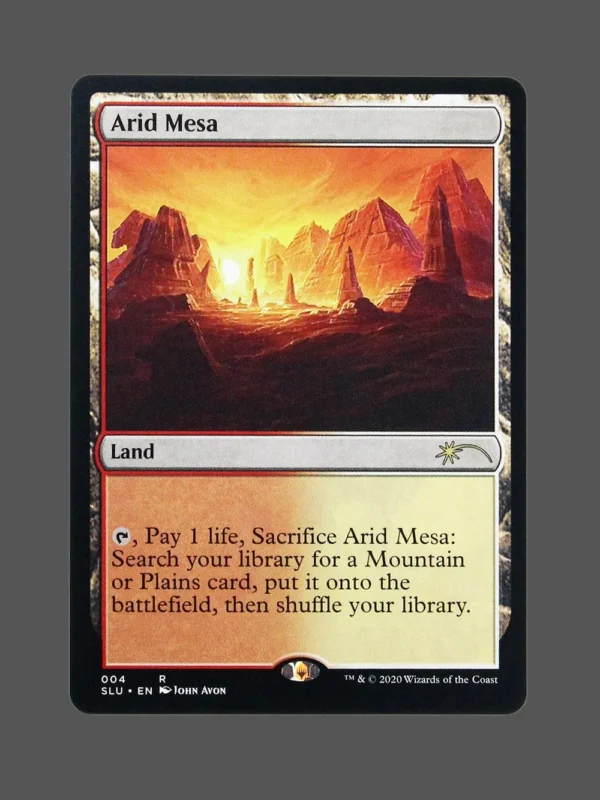 Arid Mesa Holo MTG proxy card from Secret Lair: Ultimate Edition #4