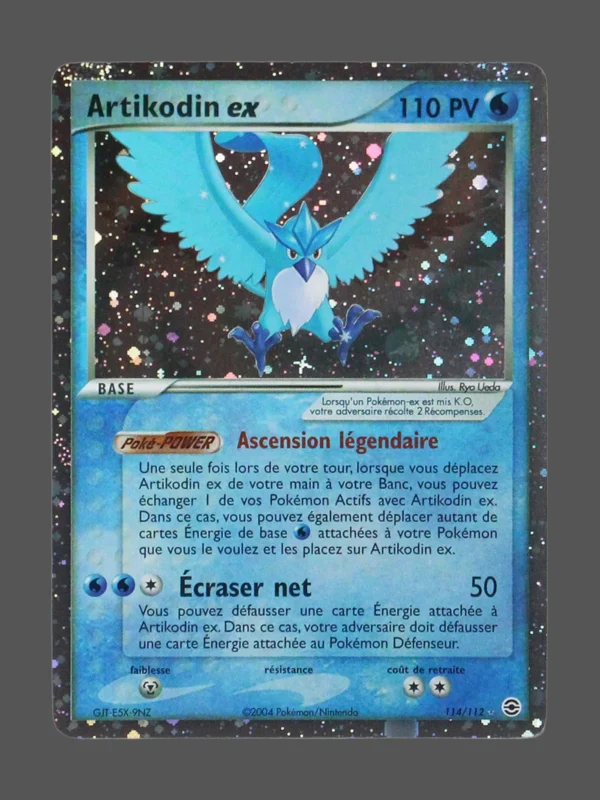 Articuno ex Galaxy Foil Pokemon proxy card from Foil Galaxy FR #114