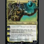Arzakon Holo MTG proxy card from Mystery Booster Commander Edition #33