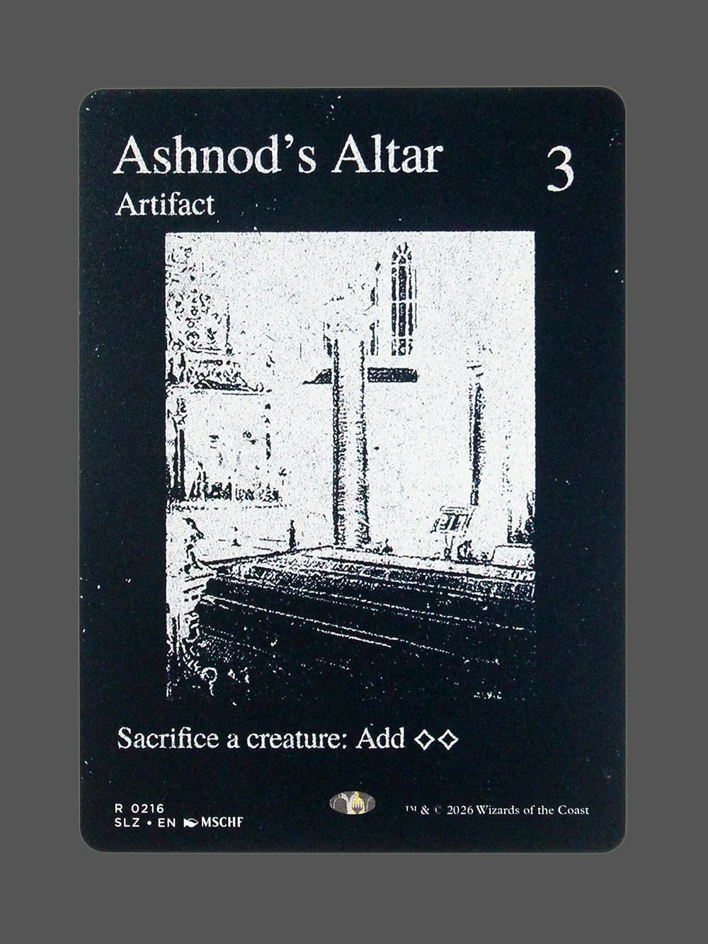 ashnods-altar-216.webp Ashnod's Altar Holo MTG proxy card from The Zeta Set #216