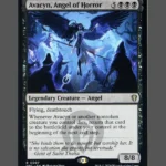 Avacyn, Angel of Horror Holo MTG proxy card from Reality Fracture Commander #7