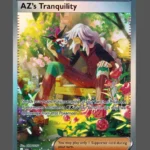 AZ's Tranquility Foil Pokemon proxy card from Perfect Order #120