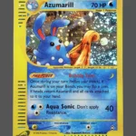 Azumarill Foil Pokemon proxy card from Aquapolis #H4
