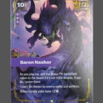 Baron Nashor Foil Riftbound proxy card from Unleashed #147a/219