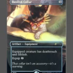 Basilisk Collar Foil MTG proxy card from Secret Lair Drop #1920