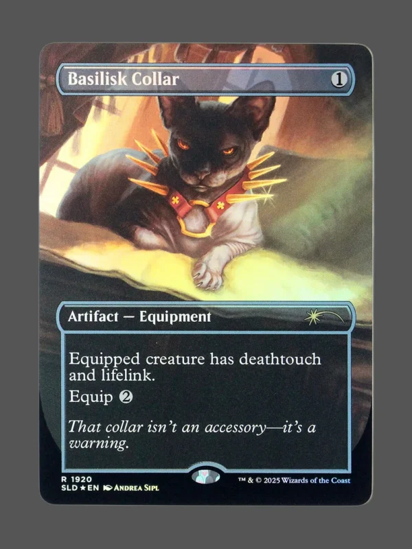 Basilisk Collar Foil MTG proxy card from Secret Lair Drop #1920