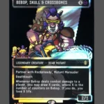Bebop, Skull & Crossbones Surge Foil MTG proxy card from Teenage Mutant Ninja Turtles Eternal #87