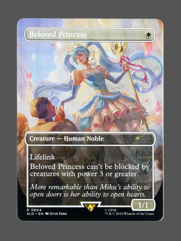 Beloved Princess Holo MTG proxy card from Secret Lair Drop #804