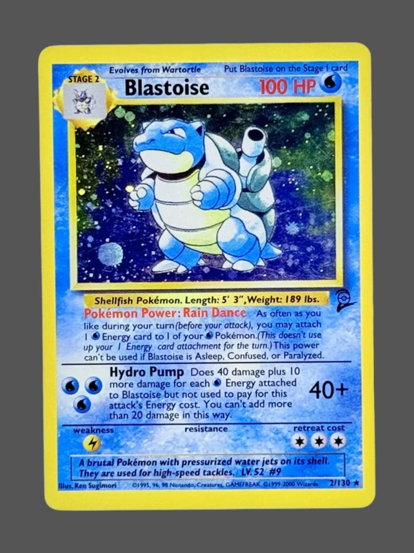 Blastoise Holo Pokemon proxy card from Base Set 2 #2