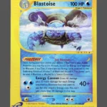 Blastoise Regular Pokemon proxy card from Expedition #37