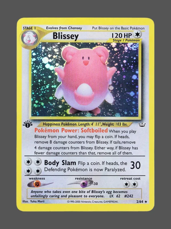 Blissey Regular Pokemon proxy card from Neo Revelation #2
