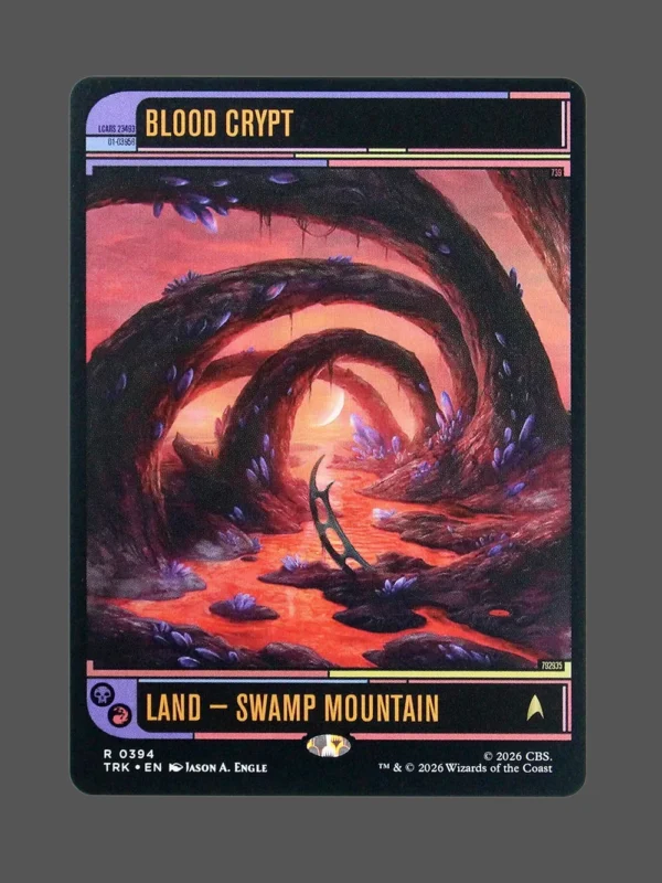 Blood Crypt Holo MTG proxy card from Star Trek #394