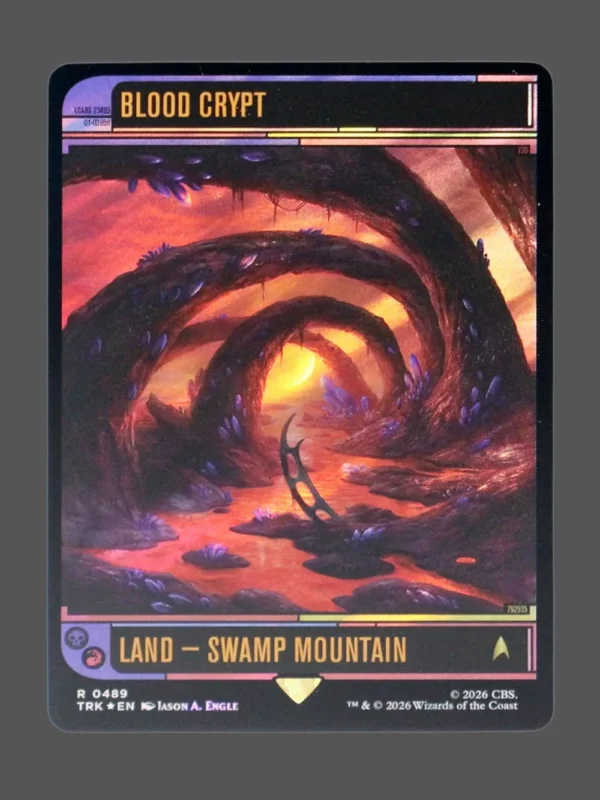 Blood Crypt Surge Foil MTG proxy card from Star Trek #489