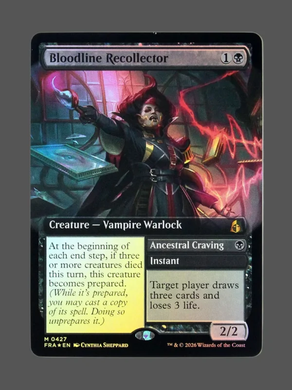 Bloodline Recollector Foil MTG proxy card from Reality Fracture #427