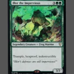Blor the Impervious Holo MTG proxy card from Mystery Booster Commander Edition #28