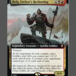 Bolg, Erebor's Reckoning Holo MTG proxy card from The Hobbit Eternal #102