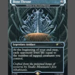 Bone Throne Holo MTG proxy card from Secret Lair Drop #2792