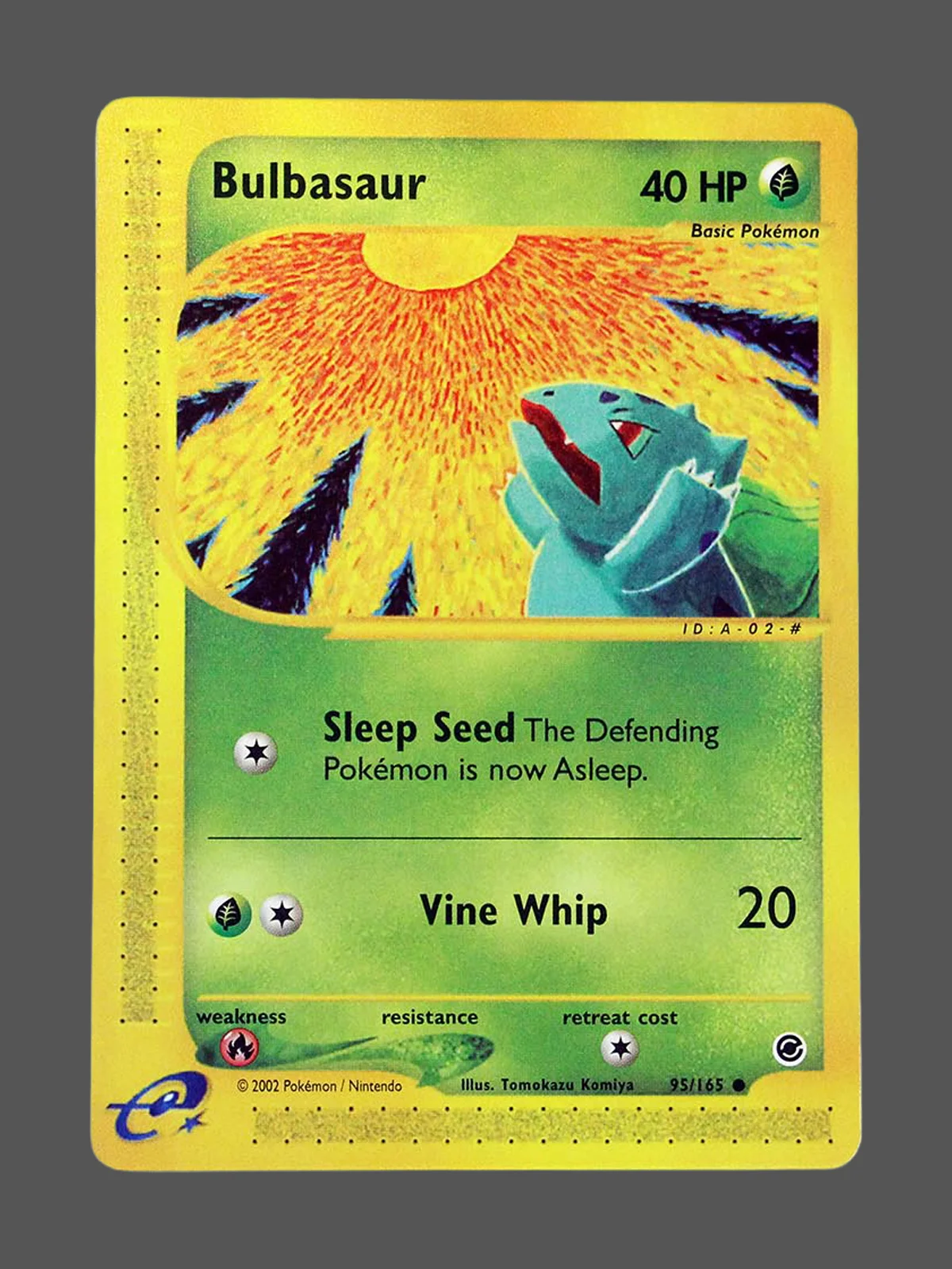 bulbasaur-95-ex-en.webp Bulbasaur Regular Pokemon proxy card from Expedition #95