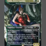 Catra, Force Captain Holo MTG proxy card from Secret Lair Drop #2782