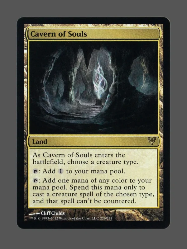 Cavern of Souls Holo MTG proxy card from Avacyn Restored #226