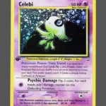 Celebi Regular Pokemon proxy card from Neo Revelation #3
