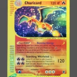 Charizard Foil Pokemon proxy card from Expedition #6
