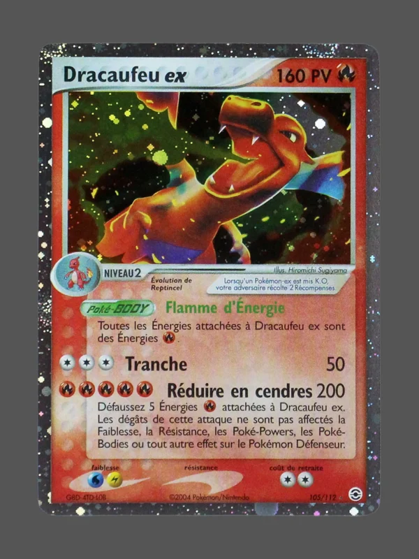 Charizard ex Galaxy Foil Pokemon proxy card from Foil Galaxy FR #105