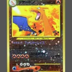 Charizard Galaxy Foil Pokemon proxy card from Base Set #No.006