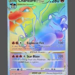 Charizard Regular Pokemon proxy card from Brilliant Stars #174