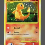 Charmander Galaxy Foil Pokemon proxy card from Stormfront #101